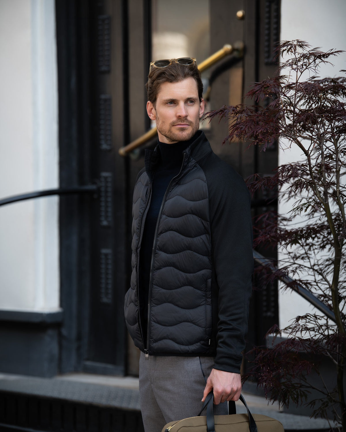 Stillwater Men Black AW23 Modelimage (1)