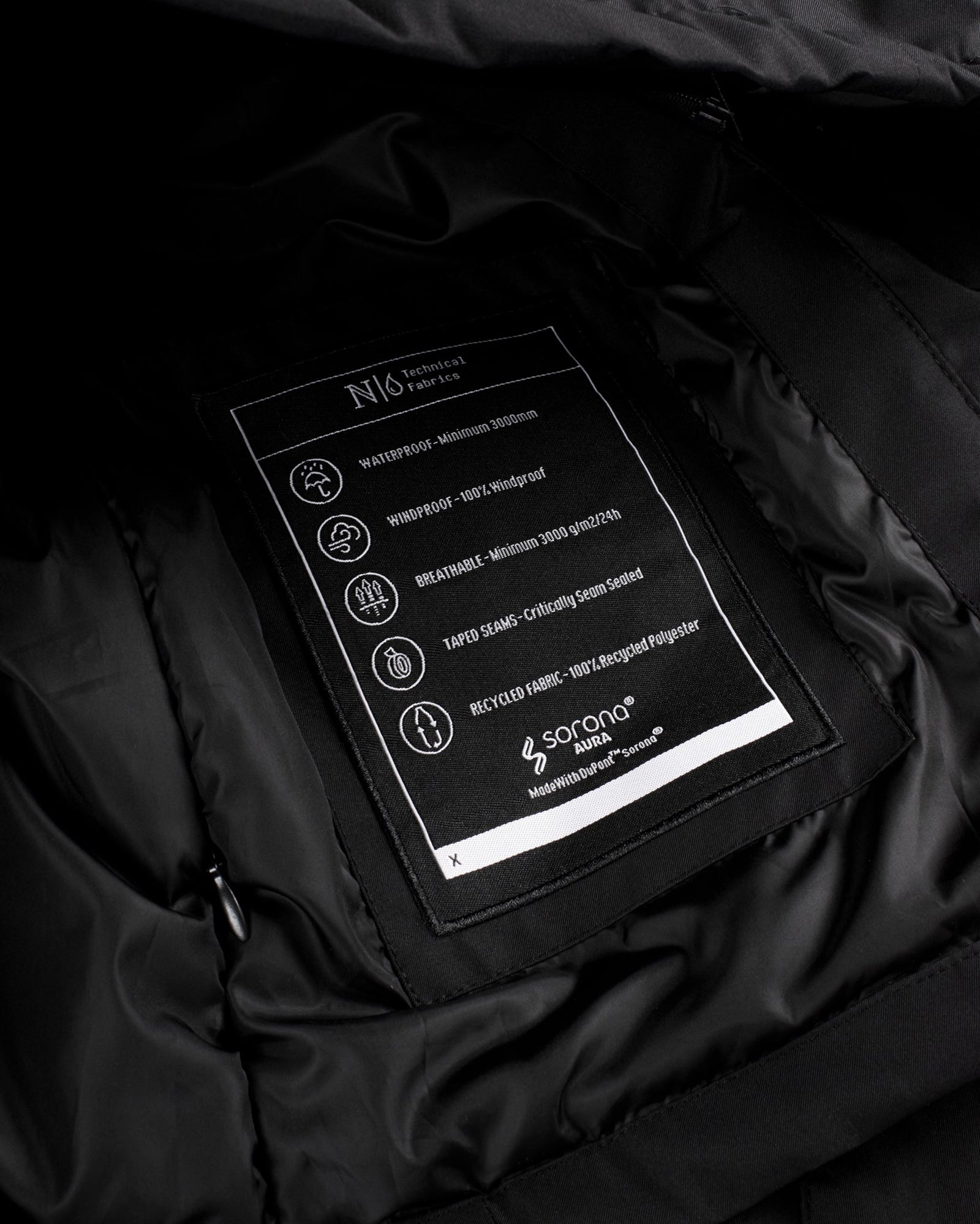 Abington Men Black Back