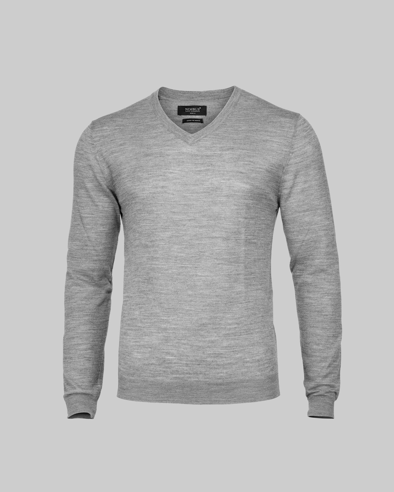 Ashbury Men Grey Melange Back