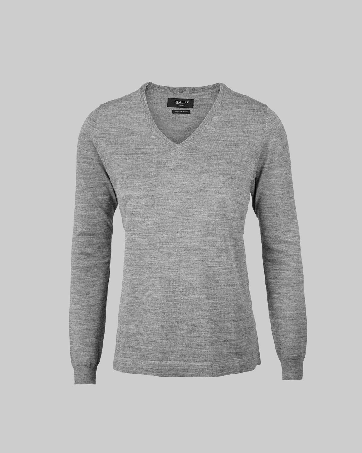 Ashbury Women Grey Melange Front