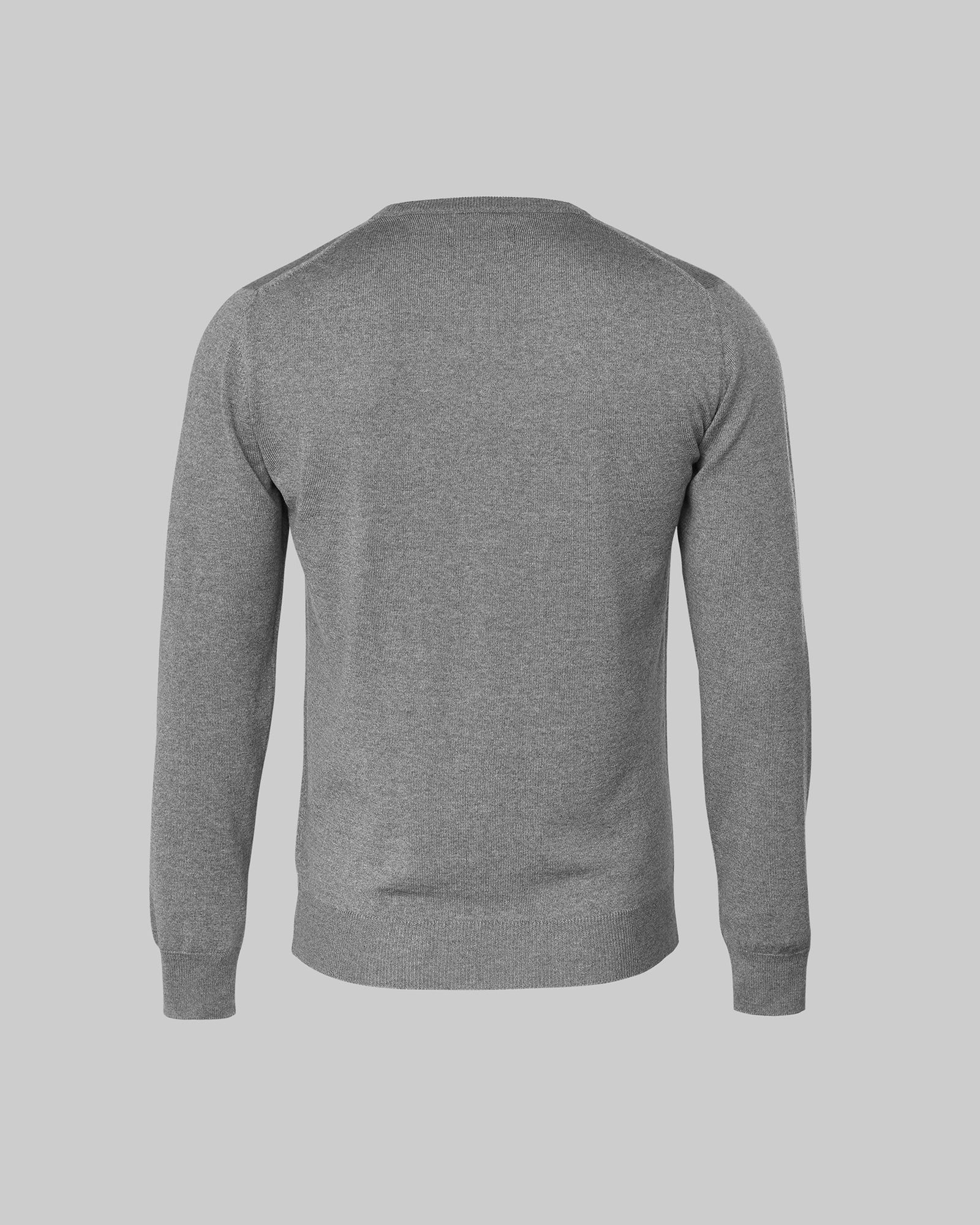 Beaufort Men Grey Melange Back