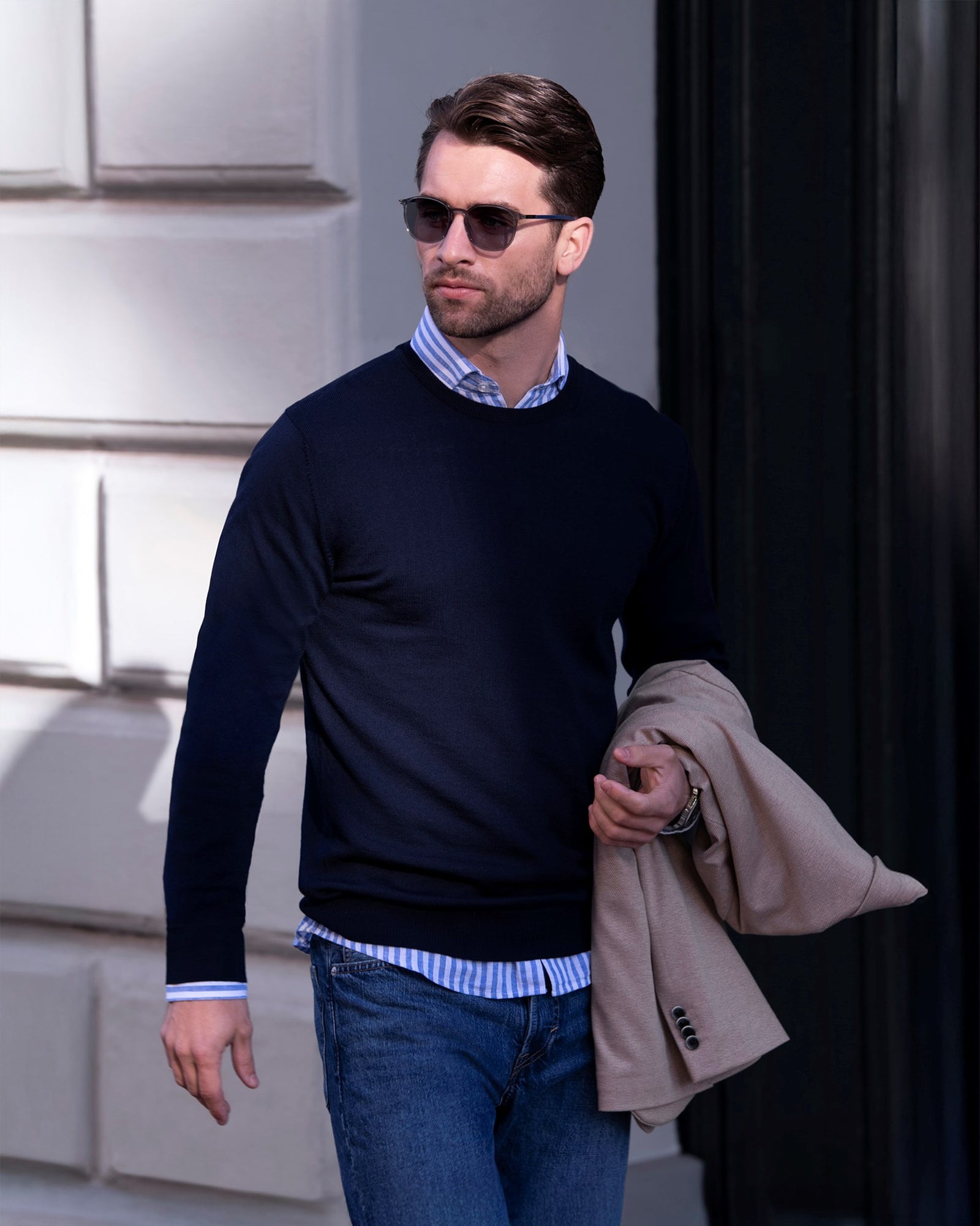 Beaufort Men Black Back