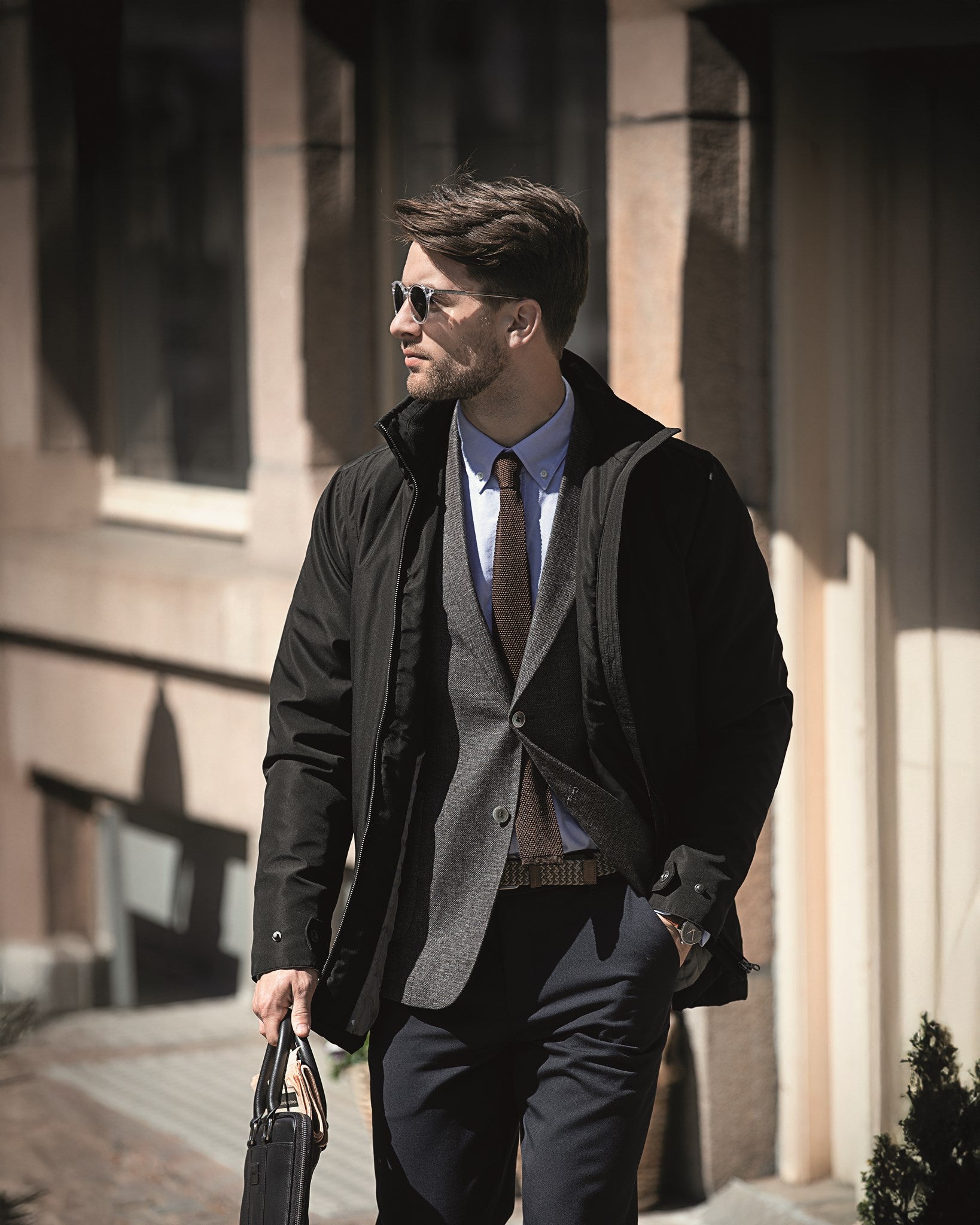 Bellington Men Black SS19 Modelimage (1)