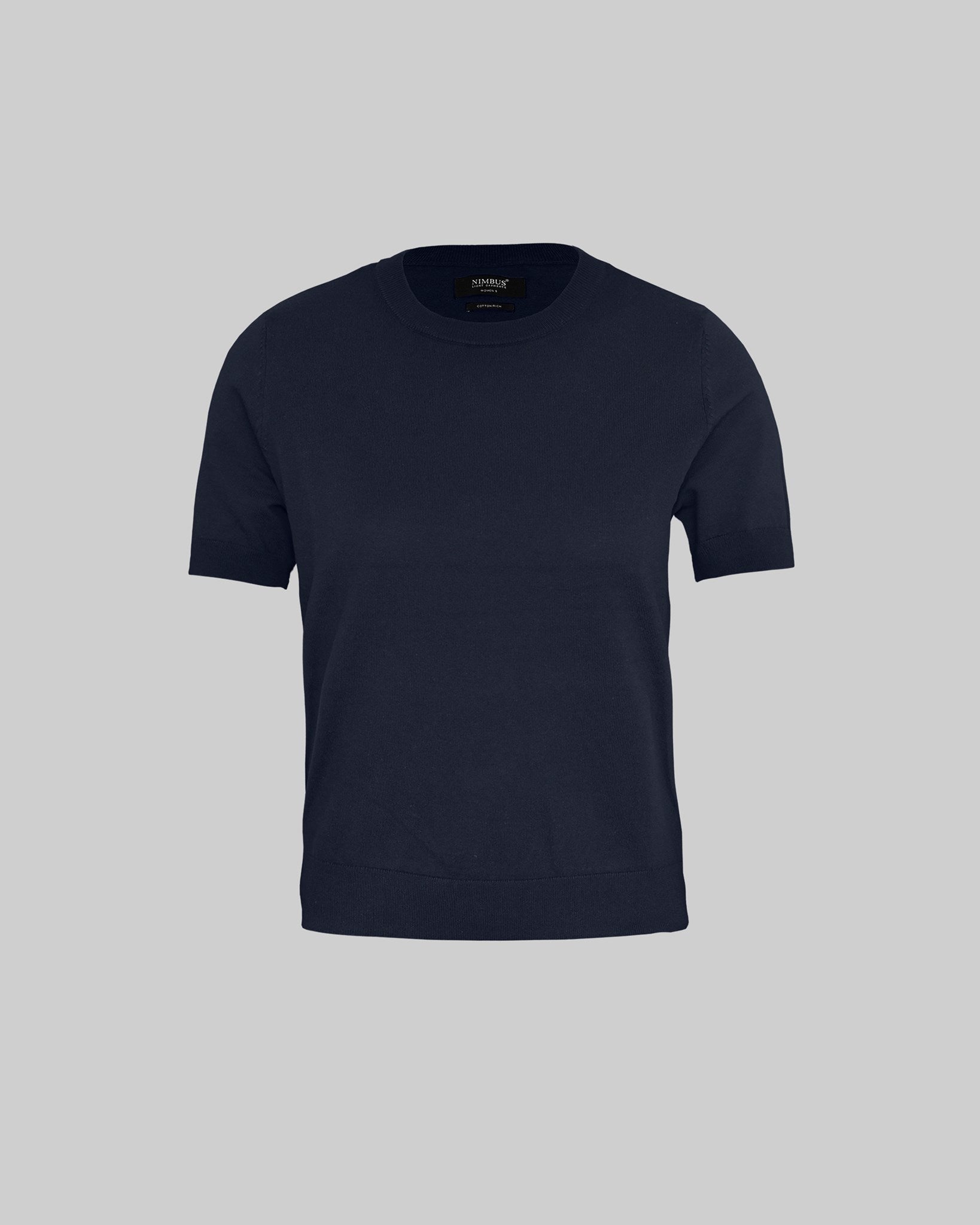 Brighton Short Sleeve Tee Women Navy Front