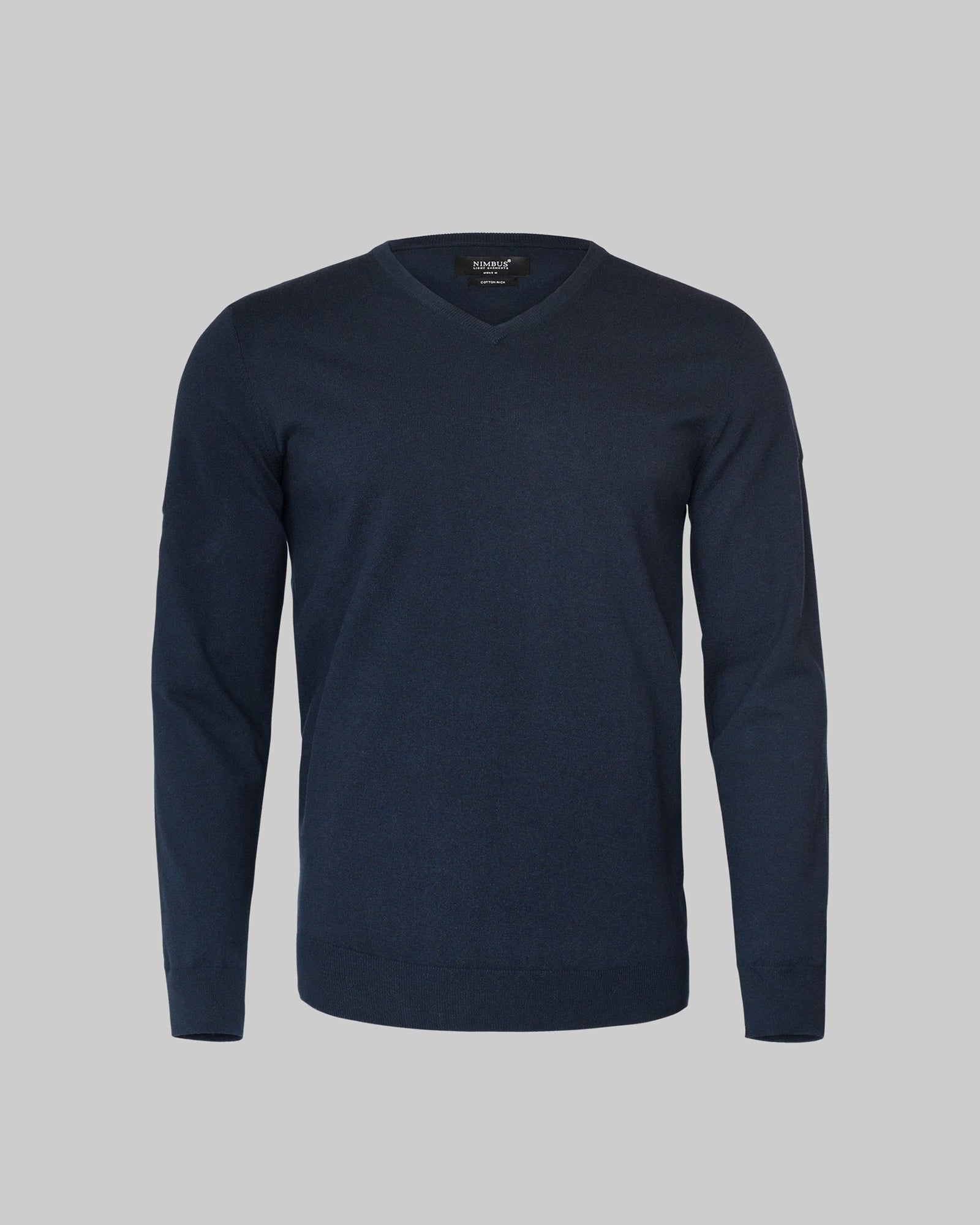 Brighton V Neck Men Navy Back