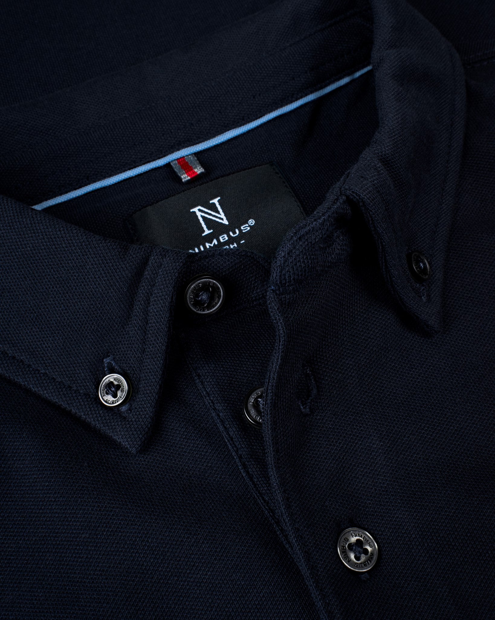 Carlington Men Dark Navy Closeup 1
