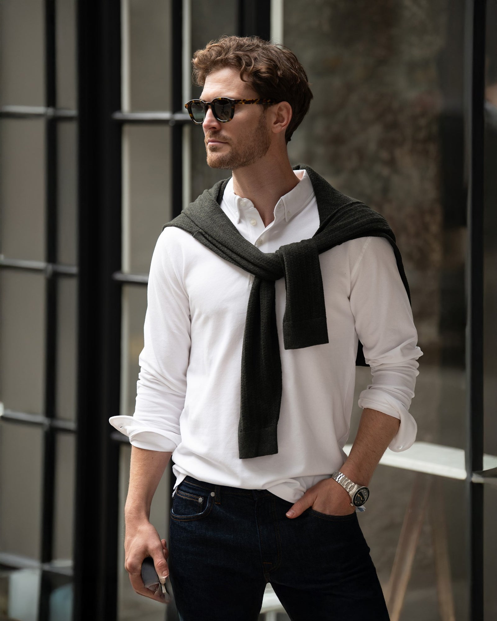 Carlington Men Navy Back