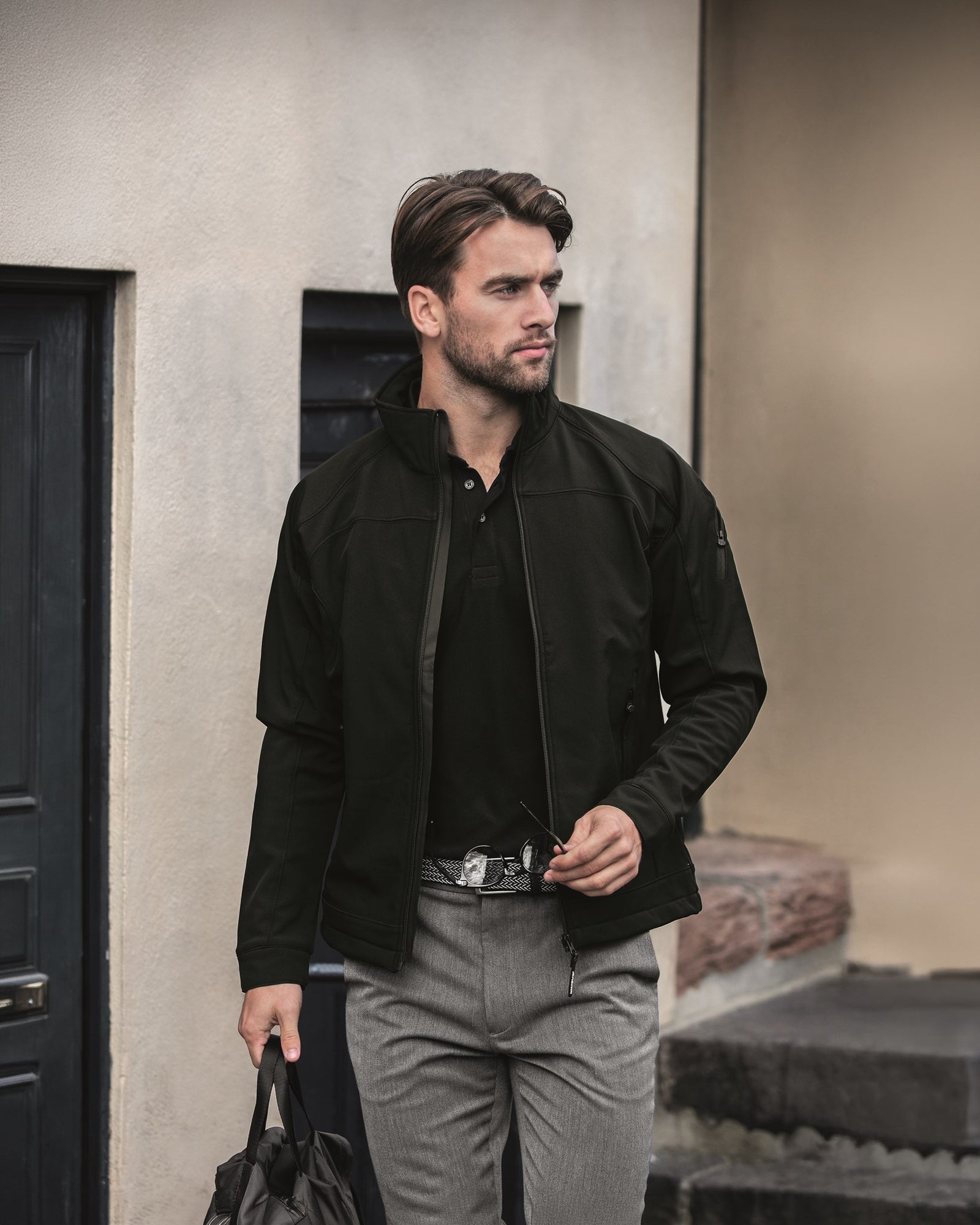 Duxbury Men Grey Back