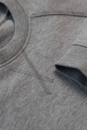 Georgetown Men Women Grey Melange Closeup 1