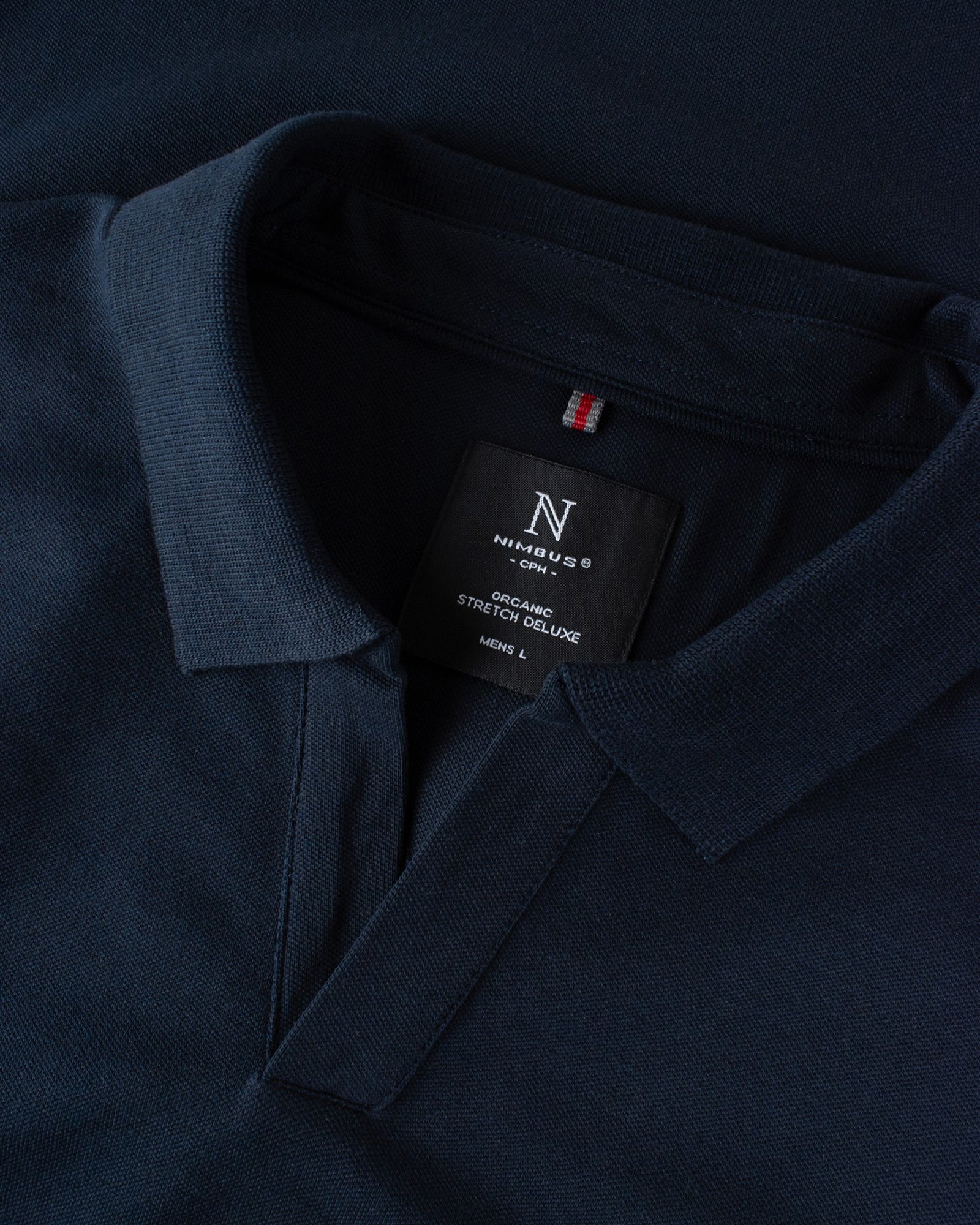 Harvard V Neck Men Dark Navy Back