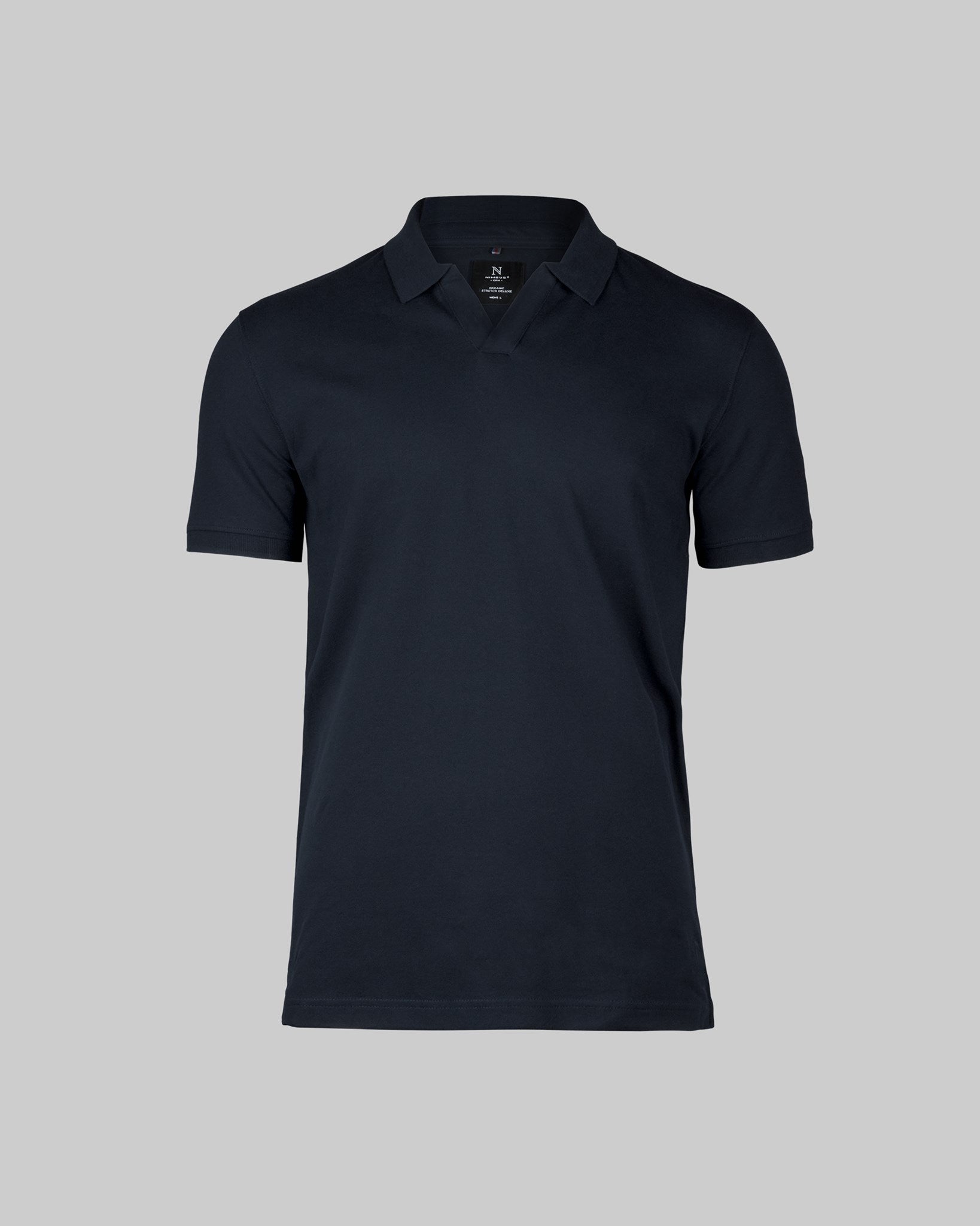 Harvard V Neck Men Dark Navy Front