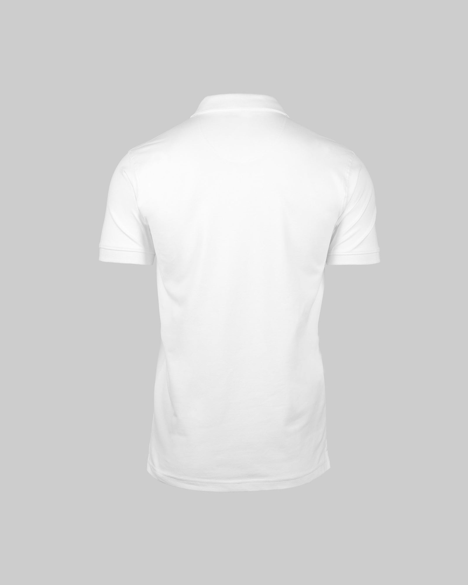 Harvard V Neck Men White Back