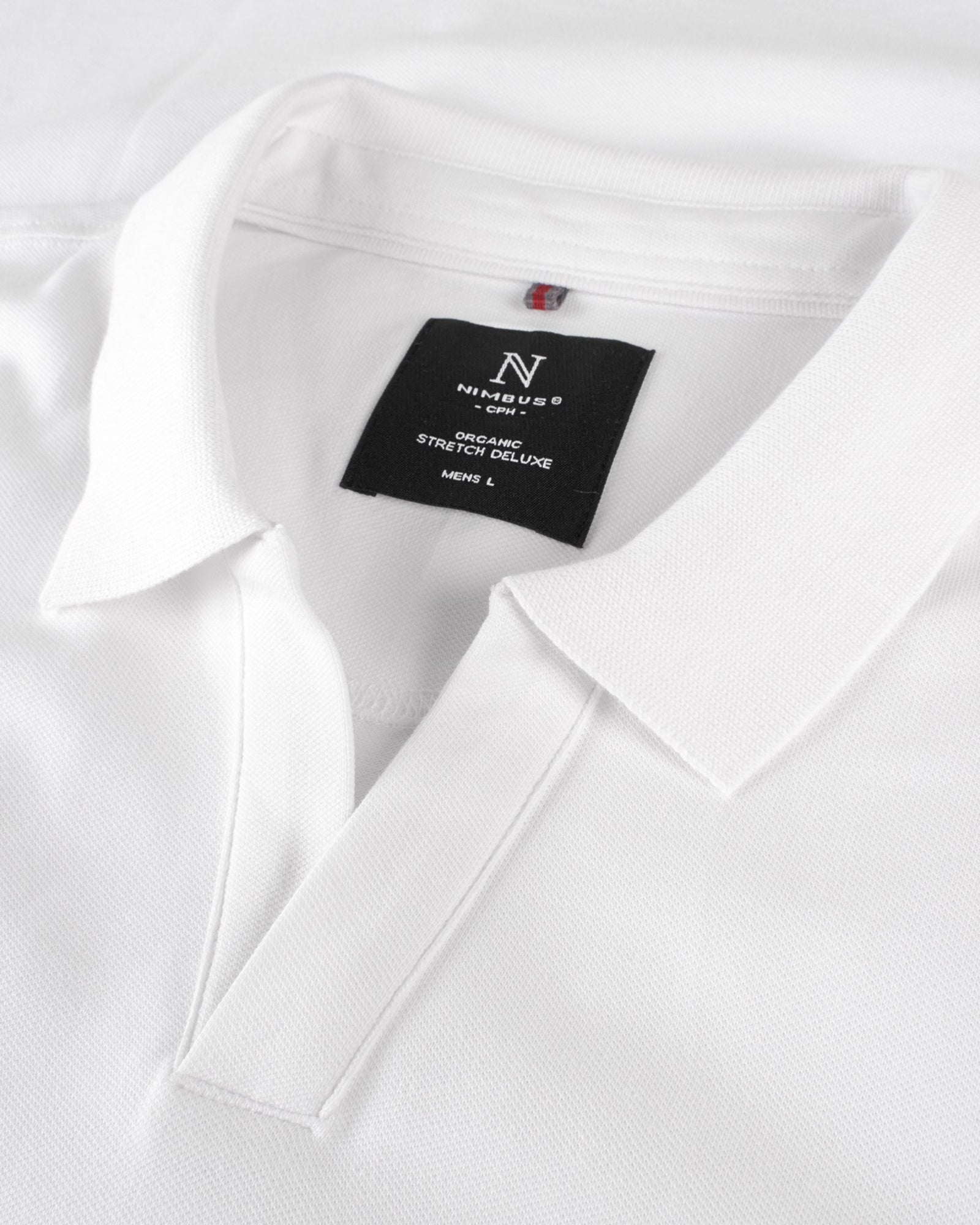 Harvard V Neck Men White Back