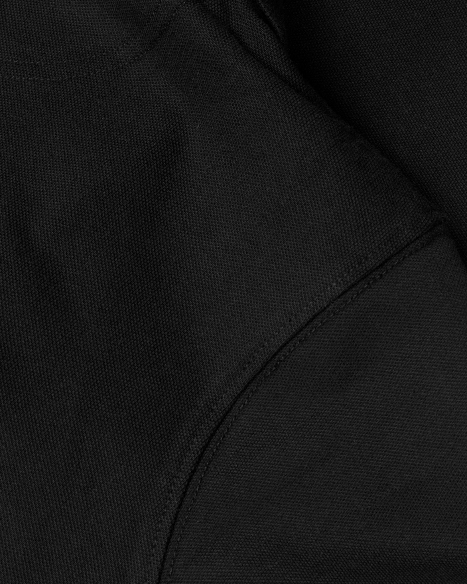 Harvard V Neck Women Black Closeup 2