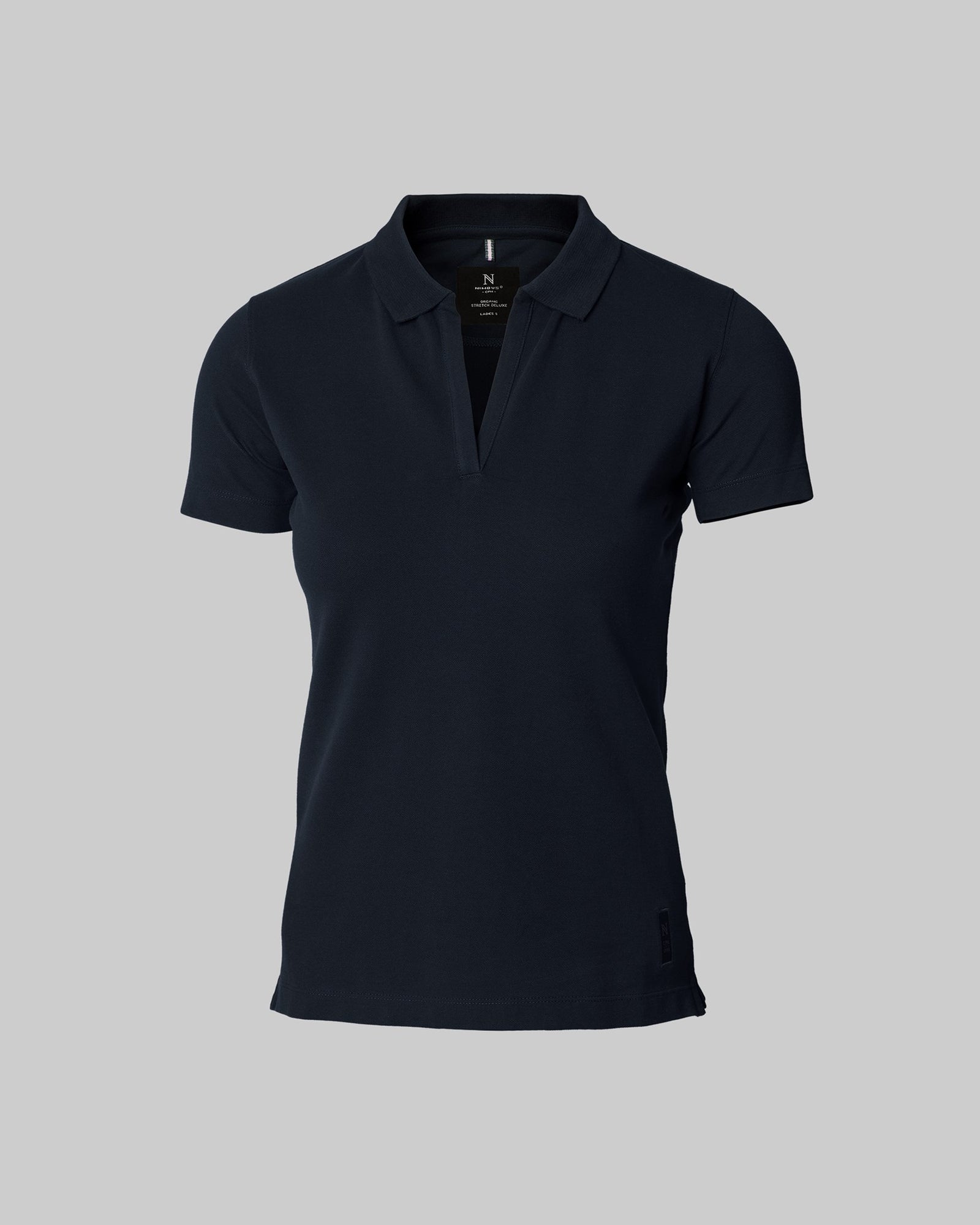 Harvard V Neck Women Dark Navy Back