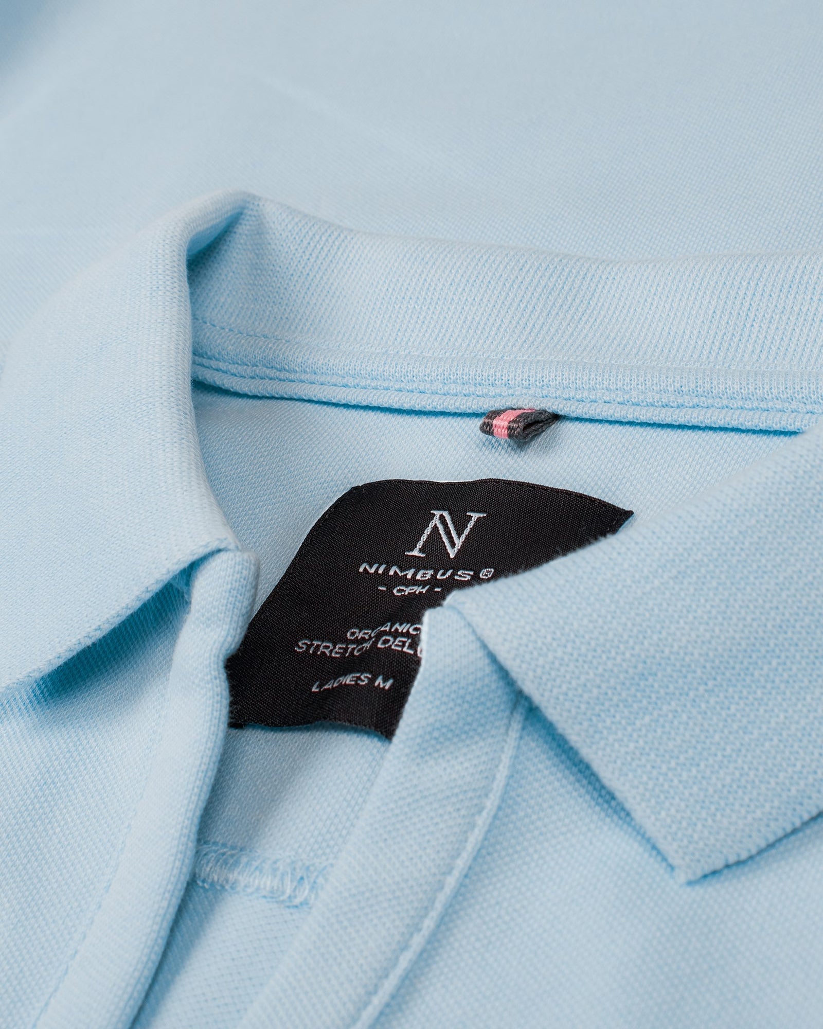 Harvard V Neck Women Sky Blue Back