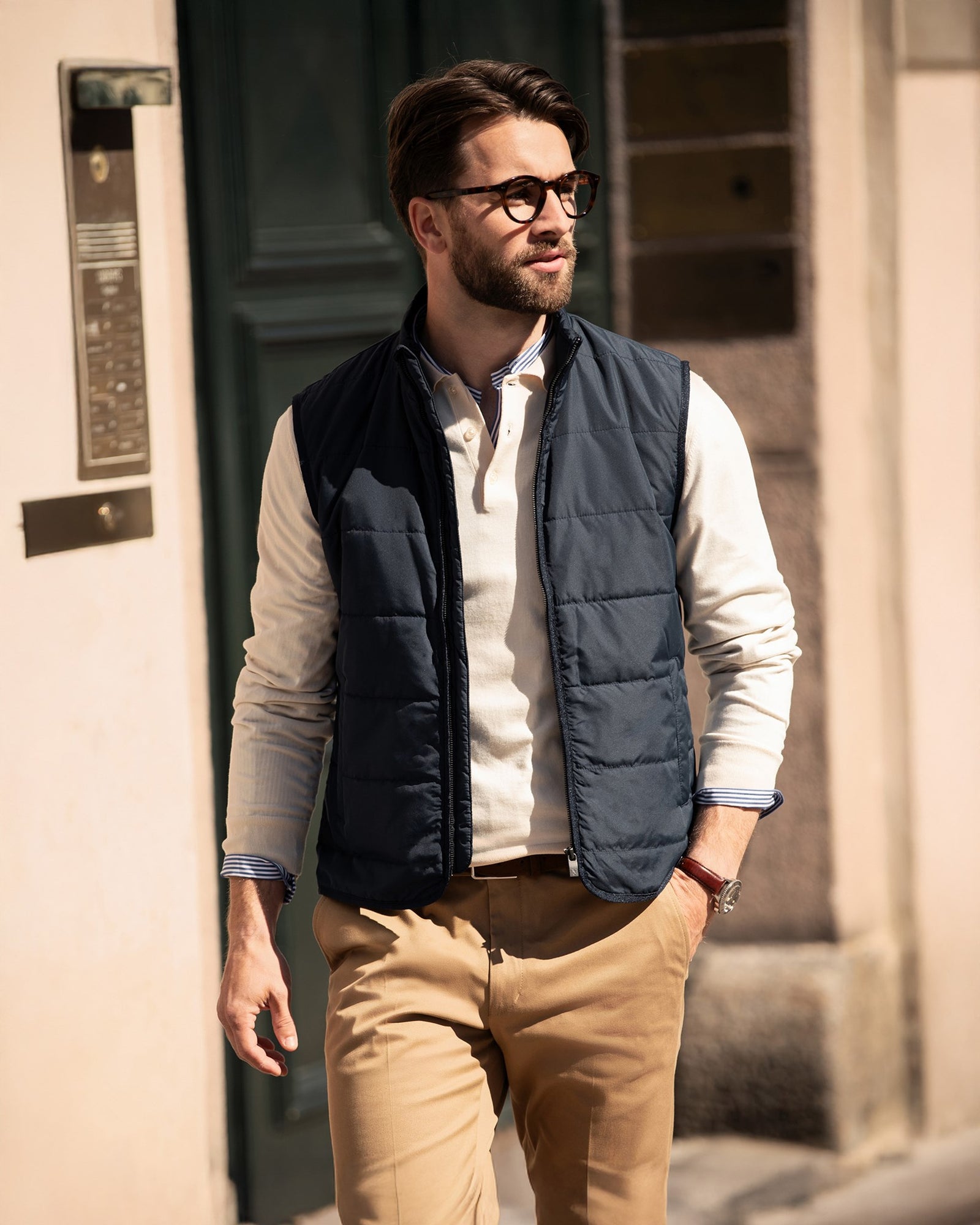 Hudson Men Black Back