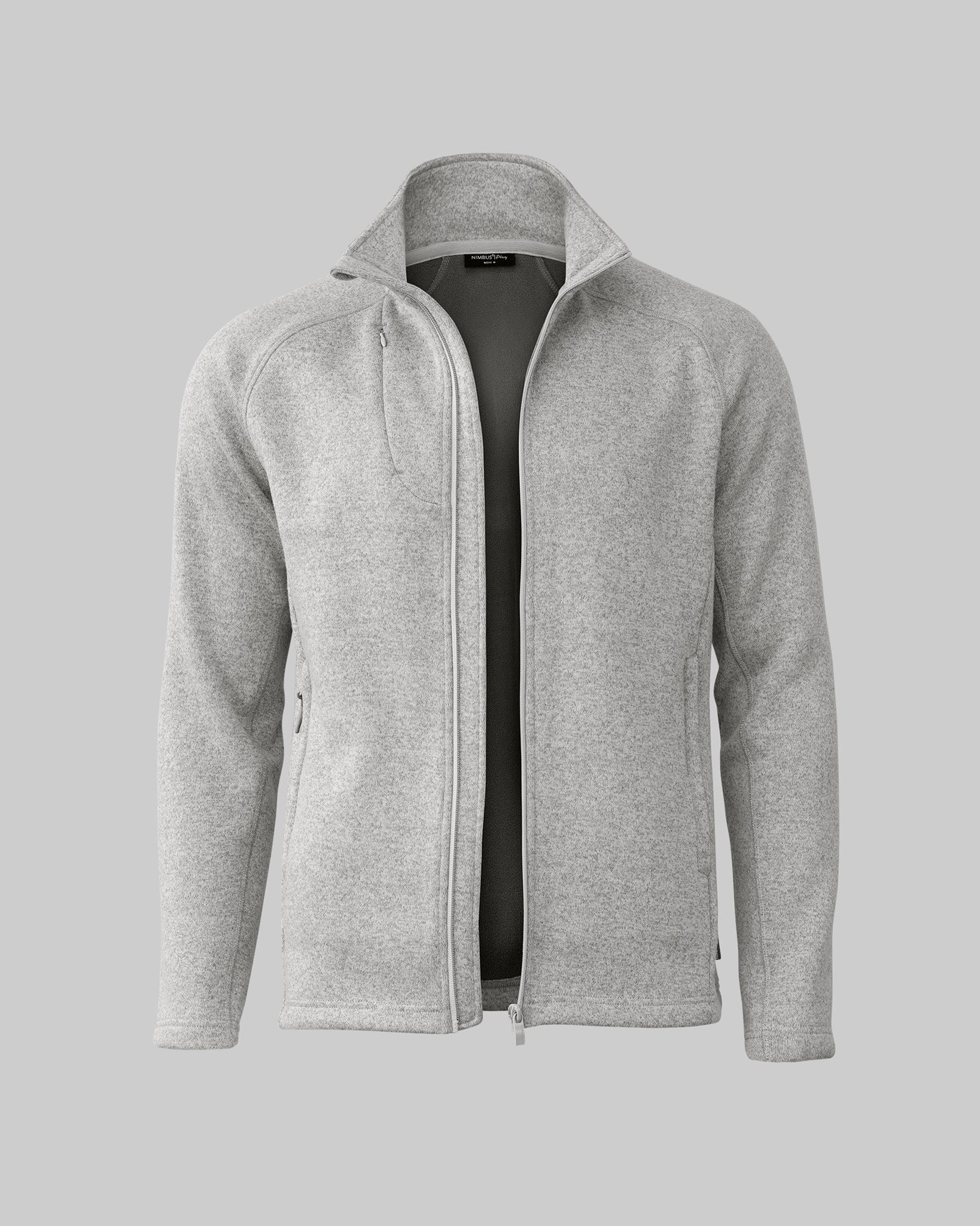 Montana Men Light Grey Melange Front