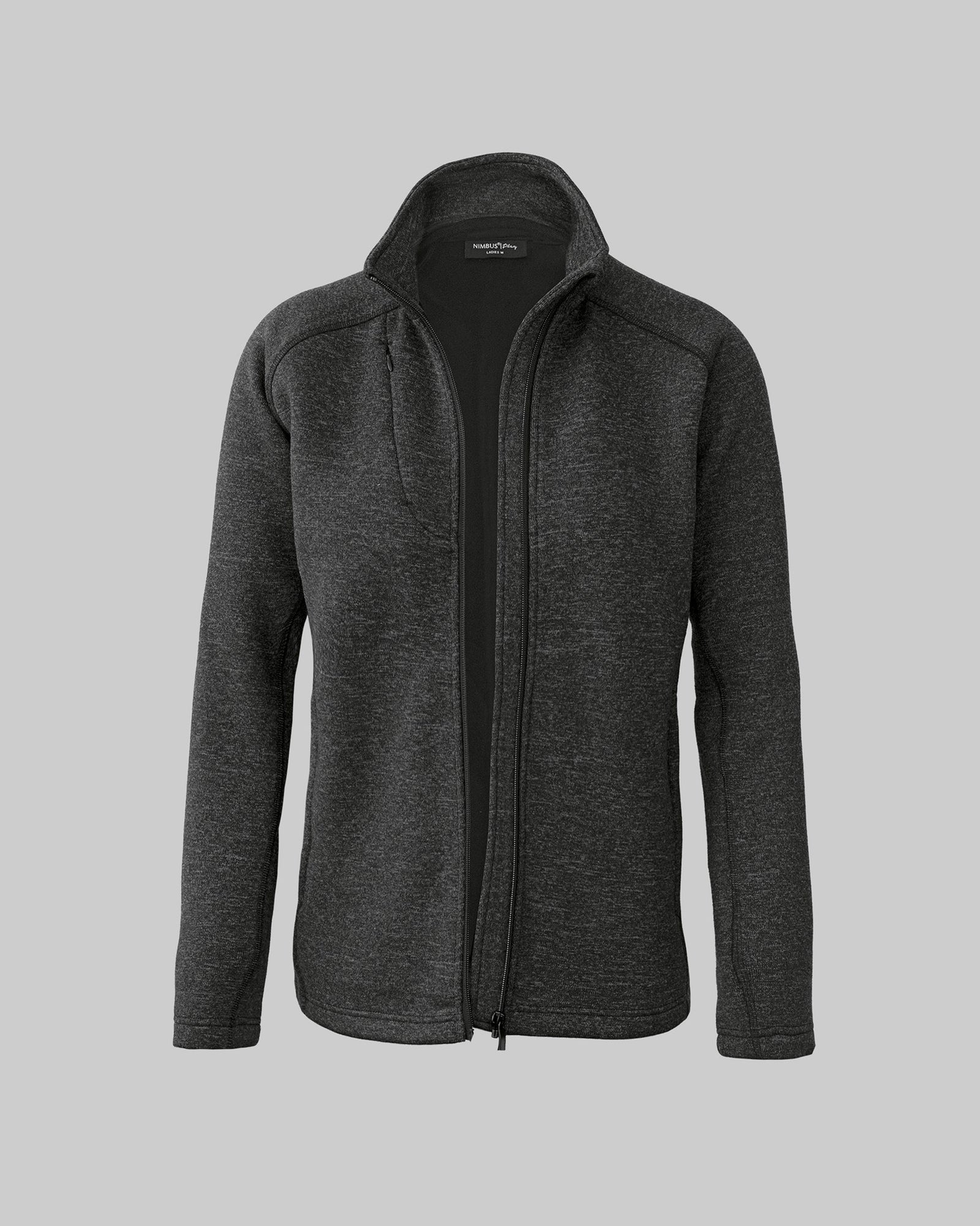 Montana Woman Dark Grey Melange Back