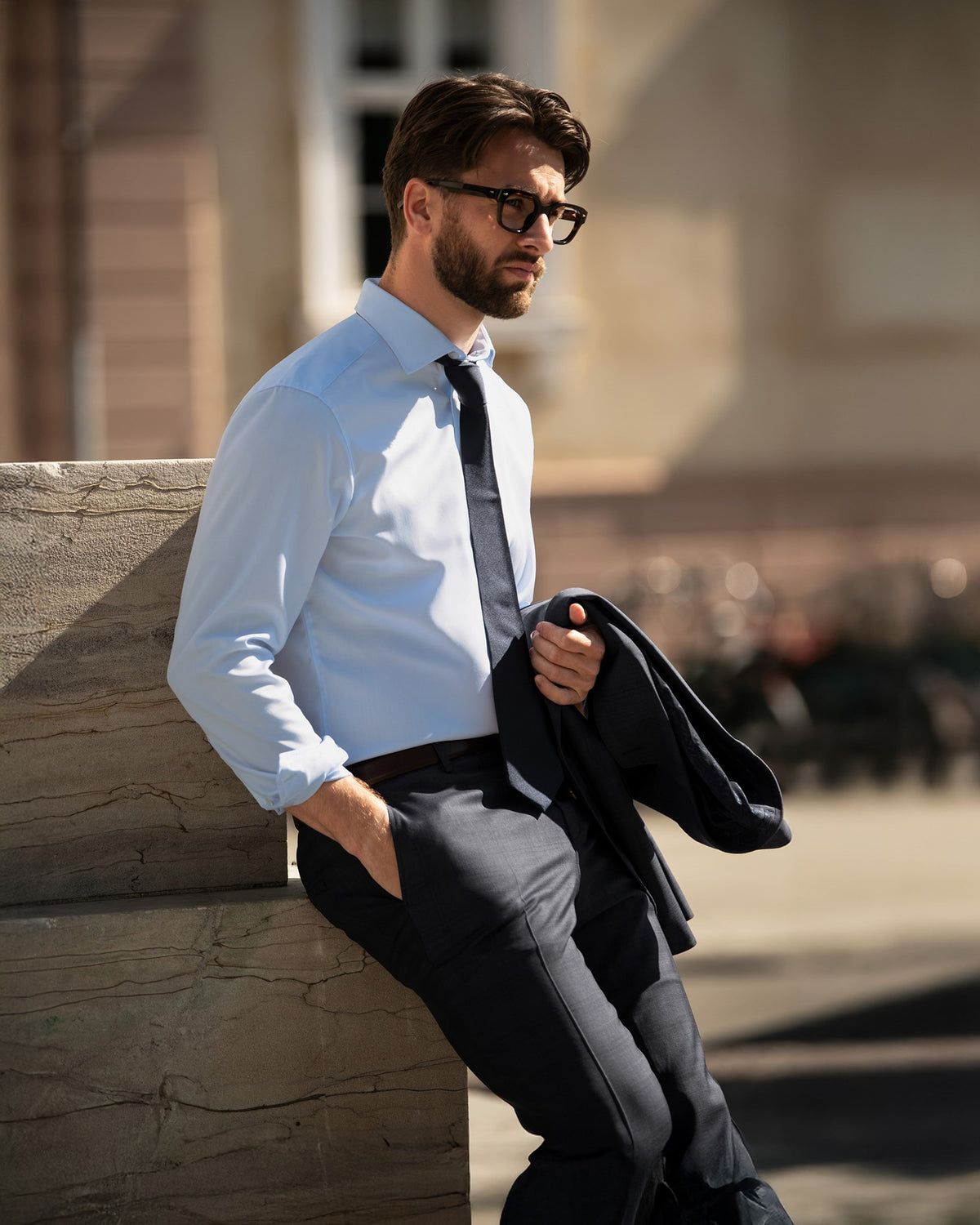 Portland Men Light Blue AW25 Bredformat