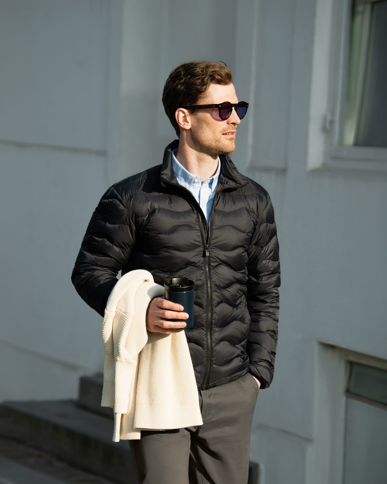 Sierra Men Black AW23 Modelimage